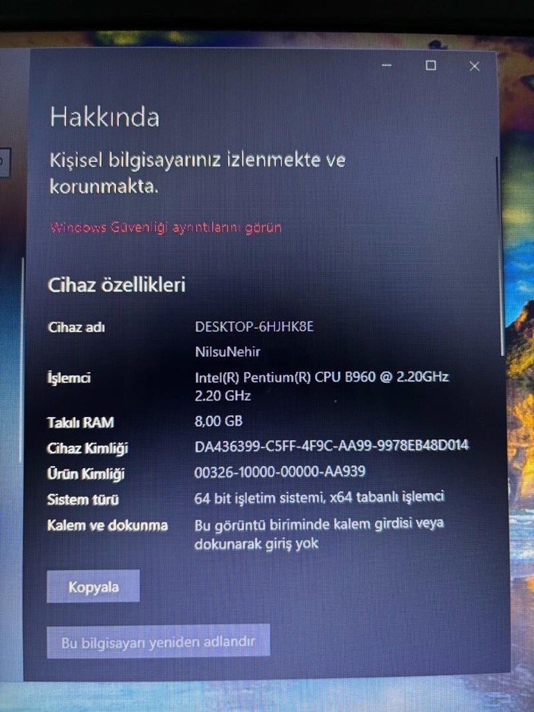 Lenovo g 580 dizüstu bilgisayar (500 gb Hdd ) - 4