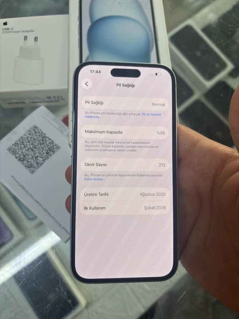 MÜHENDİSCELL’DEN YURTİÇİ İPHONE 15 6 AYLIK 18 AY GARANTİLİ - 8
