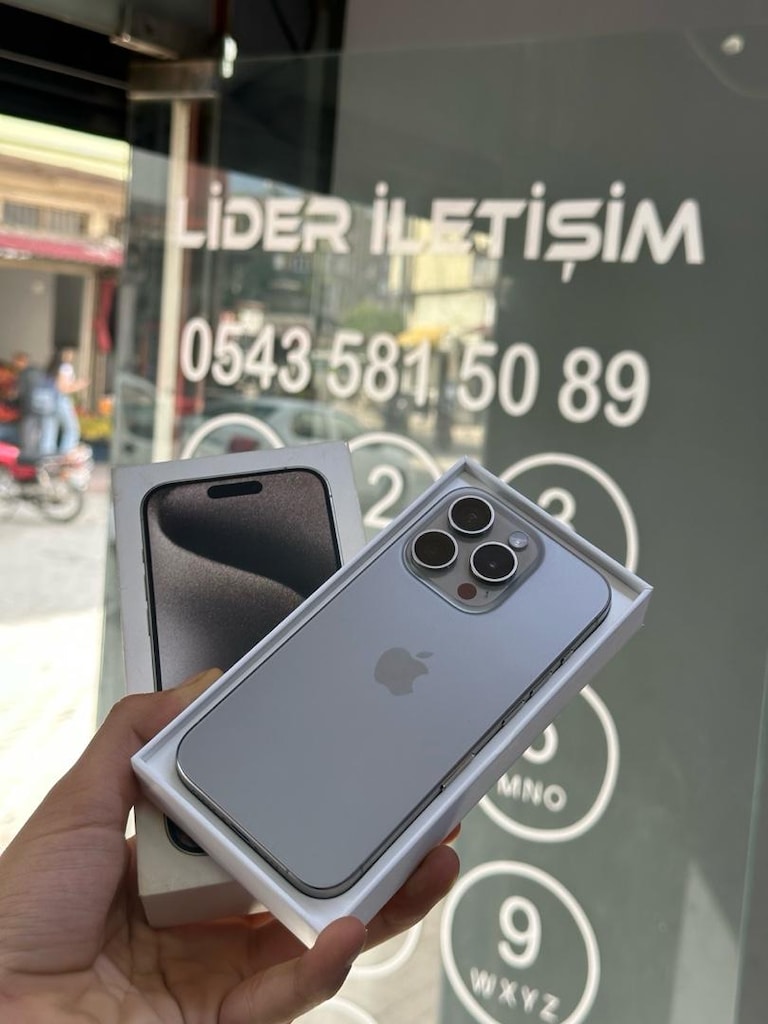 APPLE 15 PRO MAX 256 GB PİL 84 KULLANIMA KAPALI YILBAŞINDA AÇILACAK - 3
