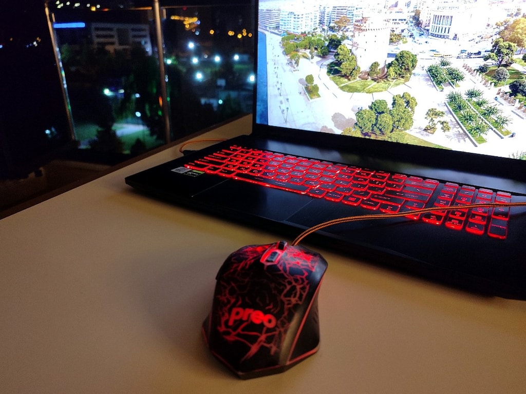 MSI GF75 CORE İ7 10750H 2.6GHZ-16GB RAM-512GB SSD-17.3''-GTX1660Ti 6GB - 8