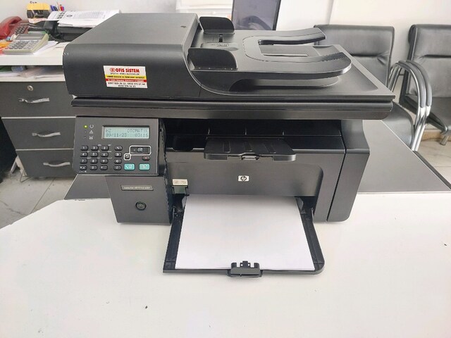 Hp LaserJet M1212nf MFP Yazıcı Tarayıcı Fotokopi Faks Network