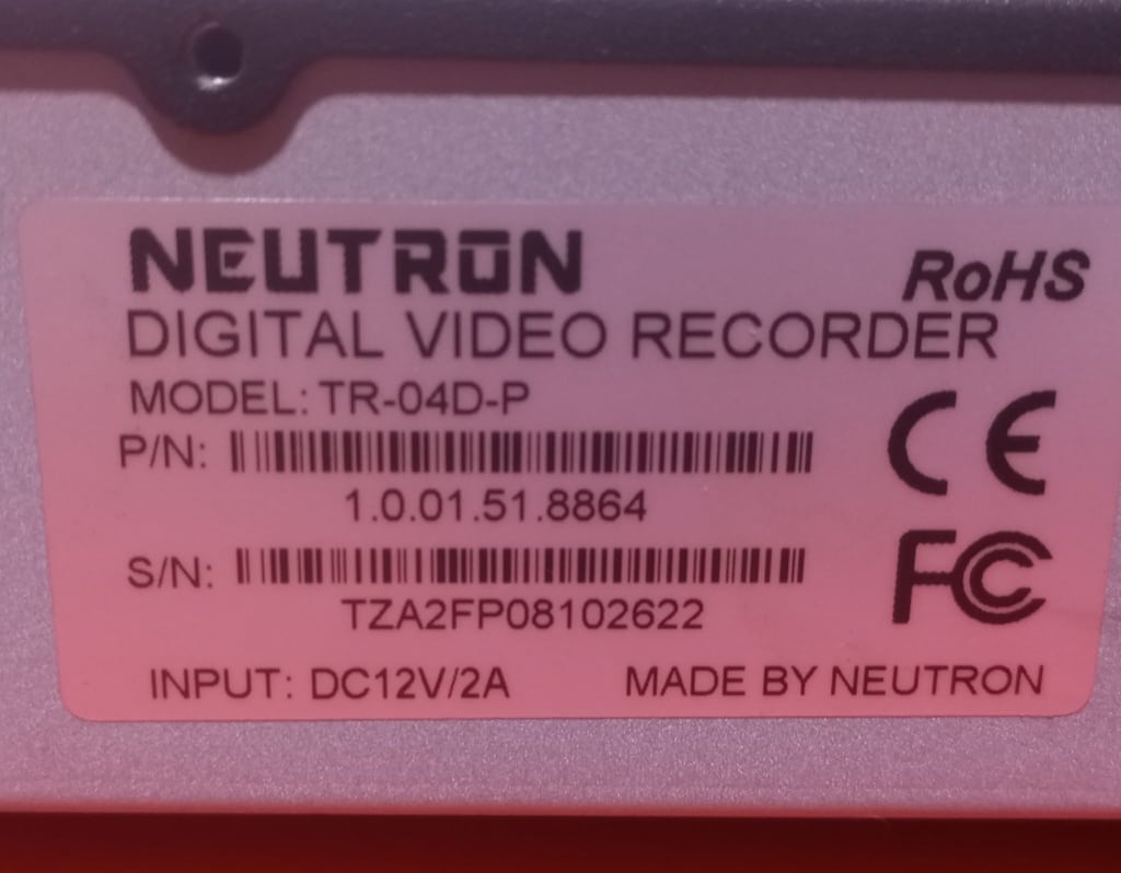 Neutron DVR Kayıt Cihazı (Sadece Analog kamera-250GB-Adaptör-Mouse) - 6