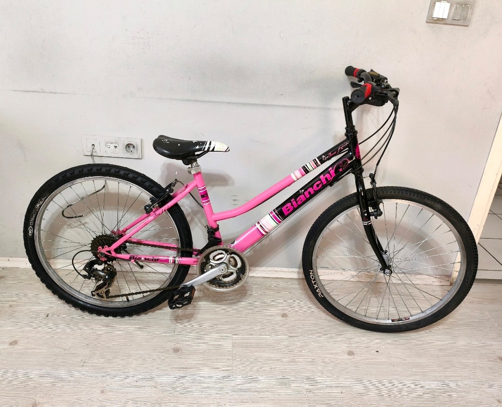 orjinal Bianchi marka 24 jant 21 vites Shimano vites - 5