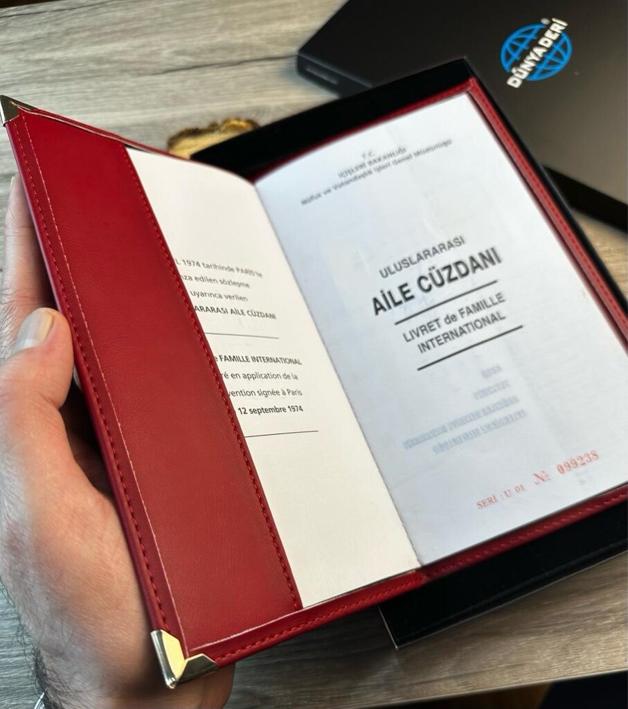 Aile Cüzdanı Kılıfı, Evlilik Cüzdanı Kılıfı - 13