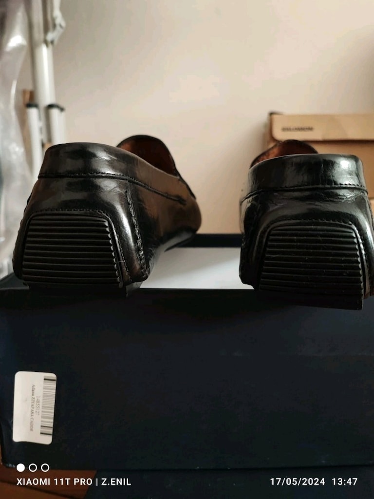TAMER TANCA ERKEK DERİ LOAFER driving shoes SIFIR 44 - 3