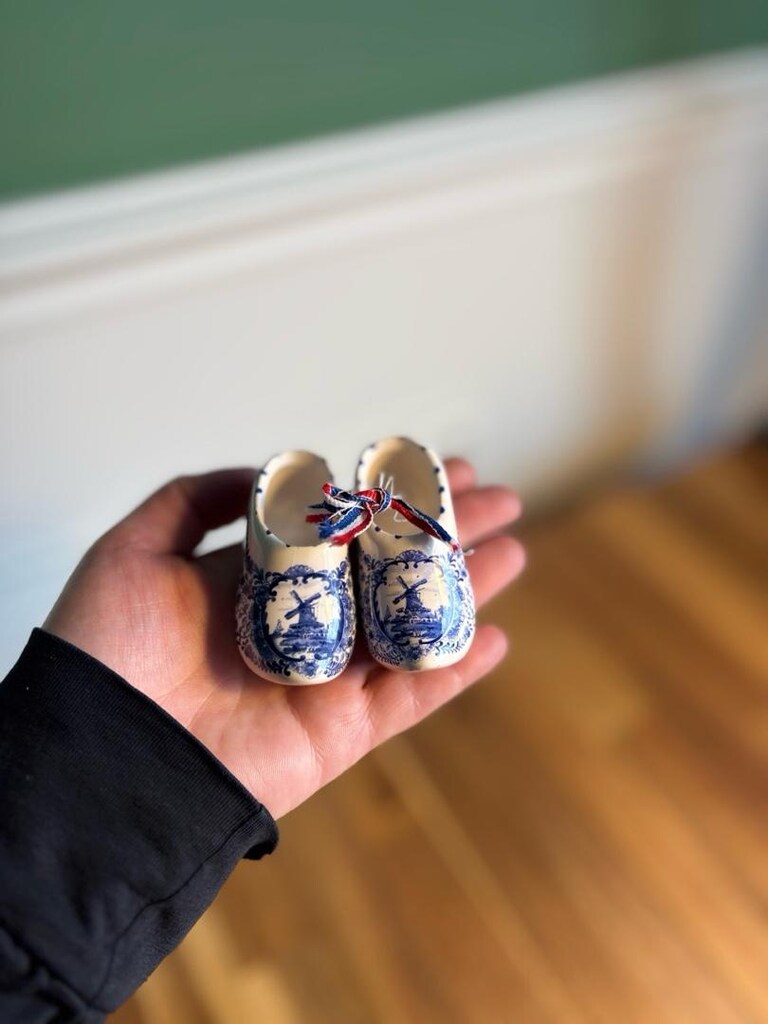 Orjinal Delft Blue Minyatür Takunya - 10