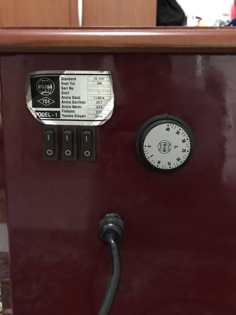 Tekerlekli Elektrikli Isıtıcı - 10
