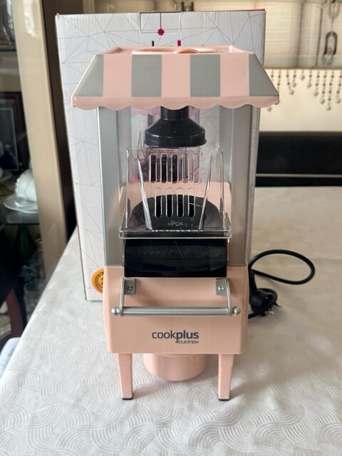 Cookplus Pembe Mısır patlatma makinesi