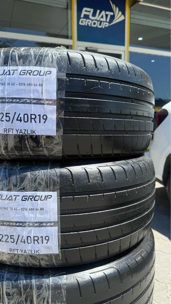 225 40 19 - 255 35 19 GOODYEAR RFT YAZ LASTİĞİ ÇOK İYİ DURUMDA - 2