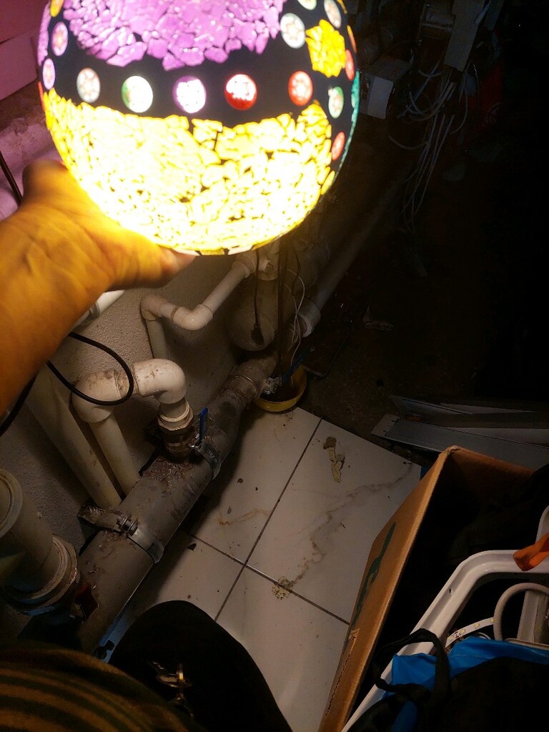 Mozaik sarkıt lamba avize. Deformesi yok. Çok şık. - 8