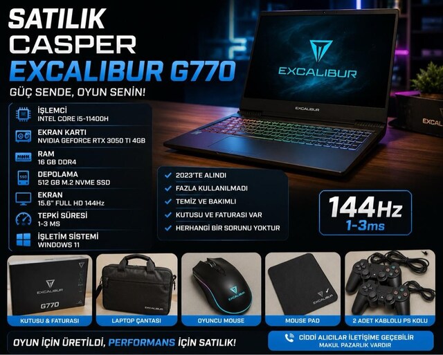 excalibur g770