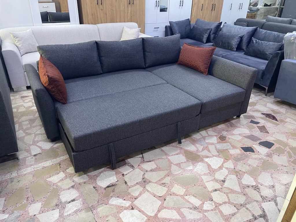 İKEA HOLMSUND KÖŞE KÖŞE KOLTUK YATAKLI SANDIKLI 250/150 - 3
