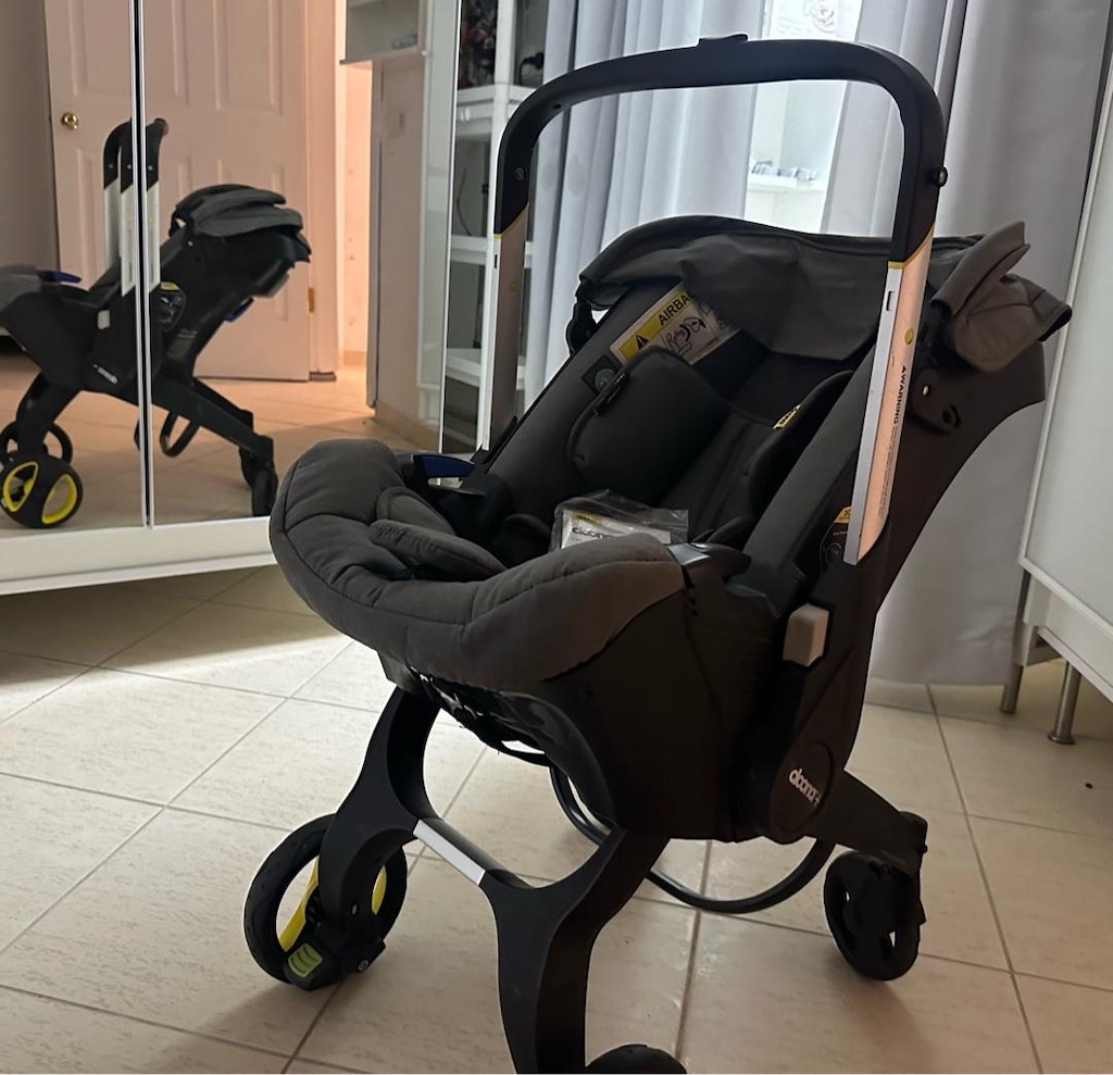 Doona bebek arabası gri rengi - 2