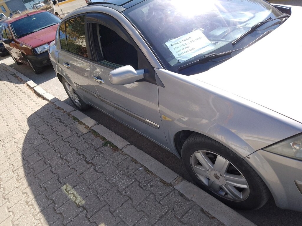 Değişen siz Megane 2 panoramik cam tavan - 16