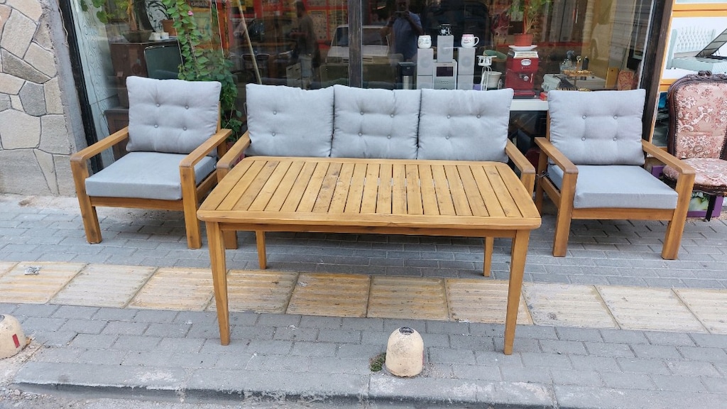 ratsahome LANİ 3'LÜ OTURMA GRUBU (AHŞAP) - 2