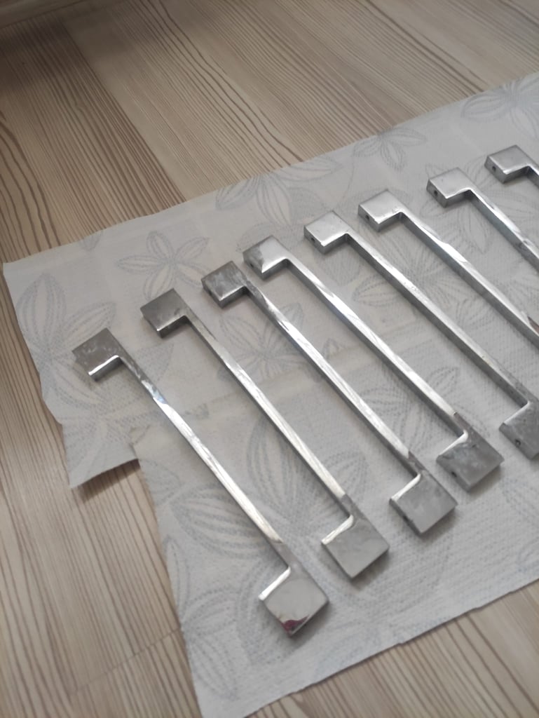 192 mm Krom Kaplı Dolap Kulbu (14 Adet) - 6
