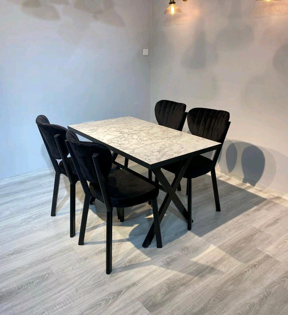Damla sandalye mdf masa modeli - 9