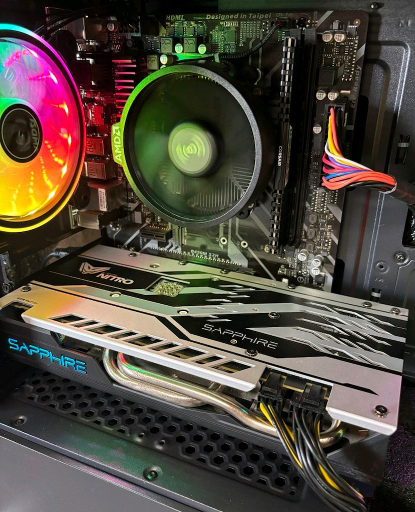 İ5 2600, 8GB RX580 SAPPHIRE NITRO EKRAN KART, 8GB RAM, 480GB SSD - 4