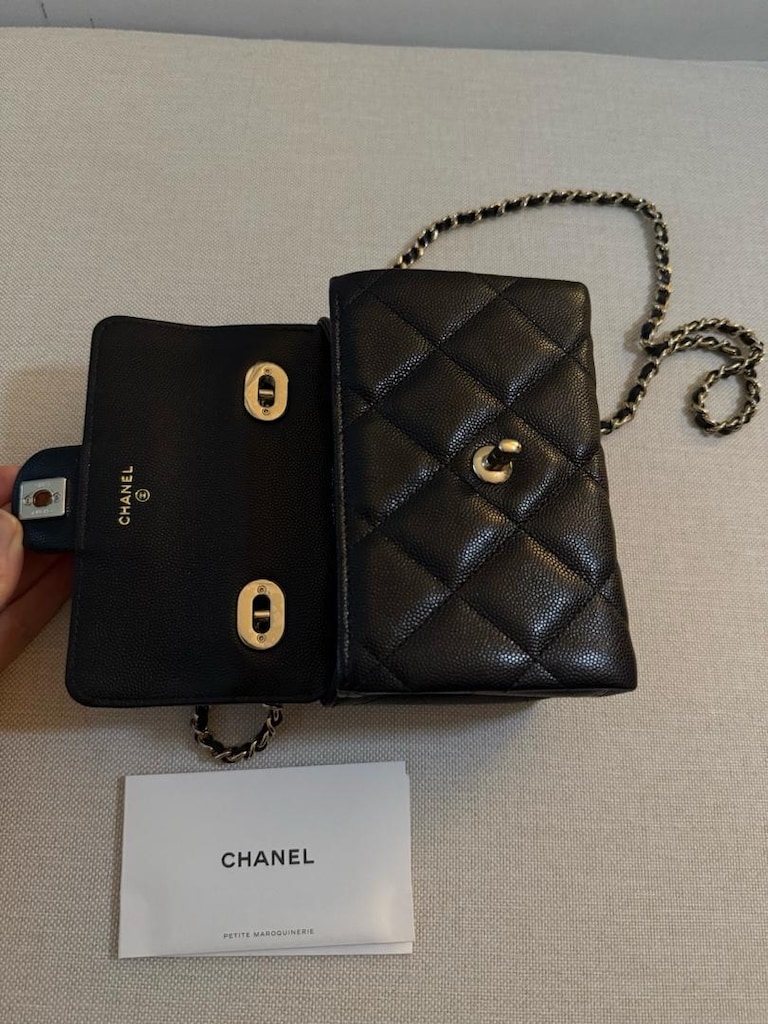 Chanel Retro Twist Siyah Çanta - 10