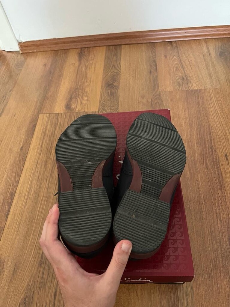 Erkek lacivert Brogue Klasik Ayakkabı - 9