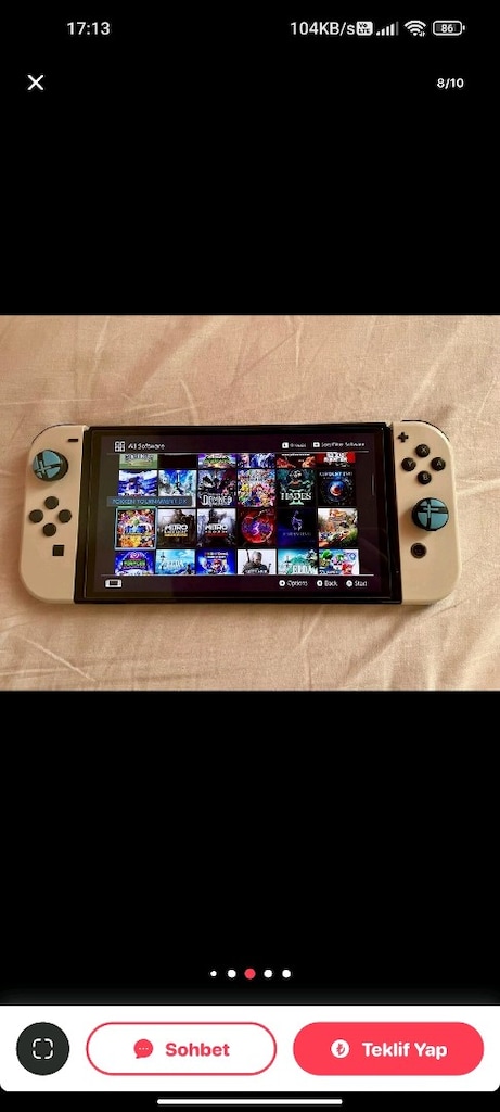 ÇiPLi 1064GB (1TB) Nintendo Switch OLED(keyfi satılık) - 8