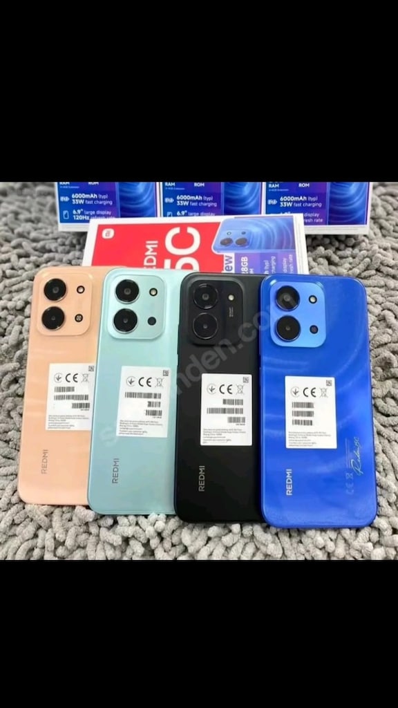 REDMİ 15C 16 RAM 256 HAFİZALİ SIFIR YD KAYITLI