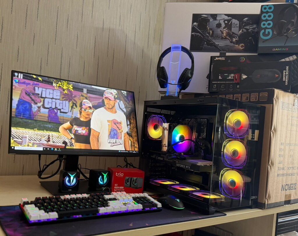RTX-RYZEN-240HZ KASA FİYATINA FULL SET MASAÜSTÜ OYUN BİLGİSAYARI - 6