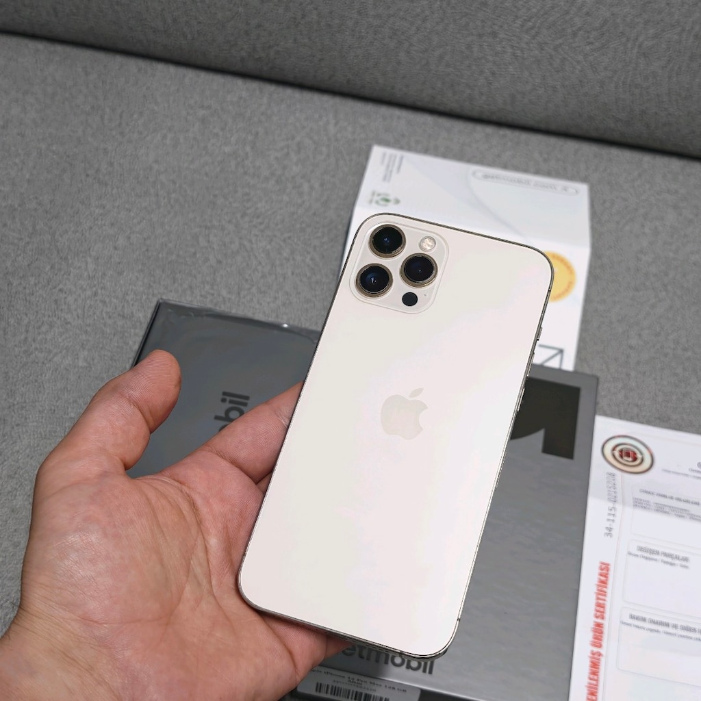 iPhone 12 Pro Max 128 pil 100 11 ay garantili faturalı - 4