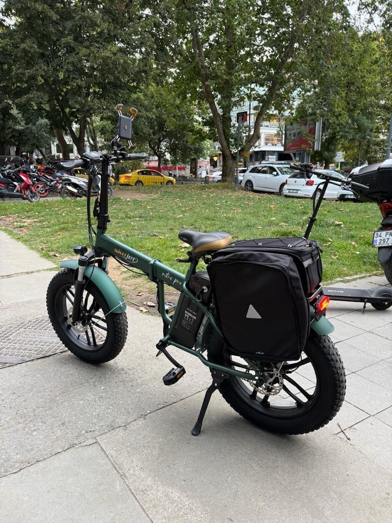 Skyjet nitro pro katlanabilir elektrikli bisiklet