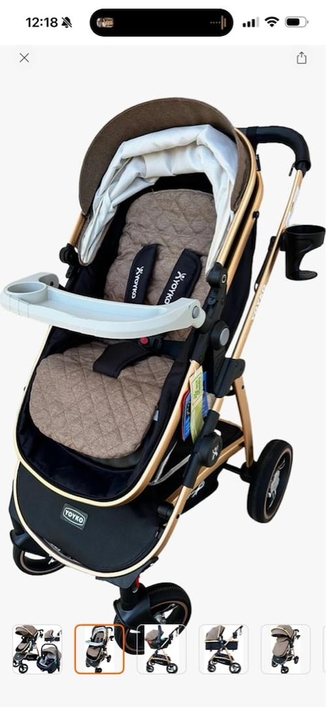 Yoyko Portbebe bebek arabası - 9