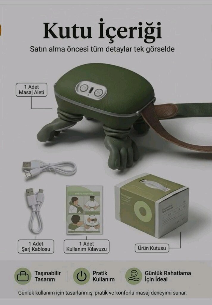KAPLUMBAĞA MASAJ ALETİ STOKLARDA - 3