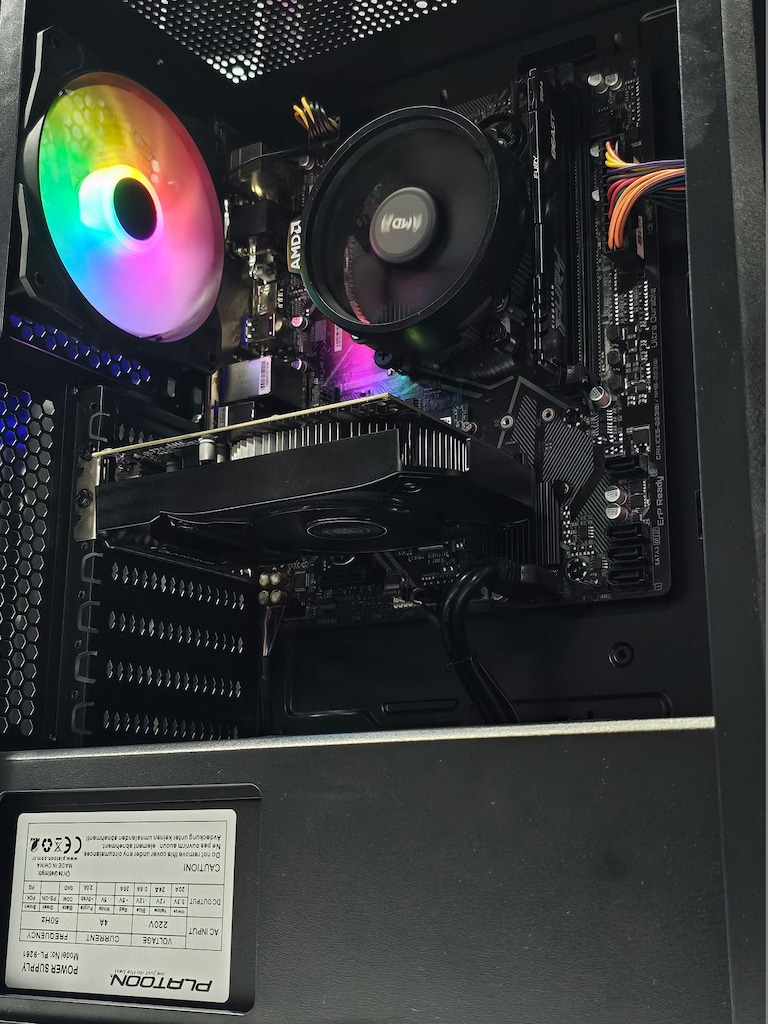 Ryzen 5 1600 - GTX 1050 TI 4GB - 16GB RAM - 512GB M.2 SSD - 6