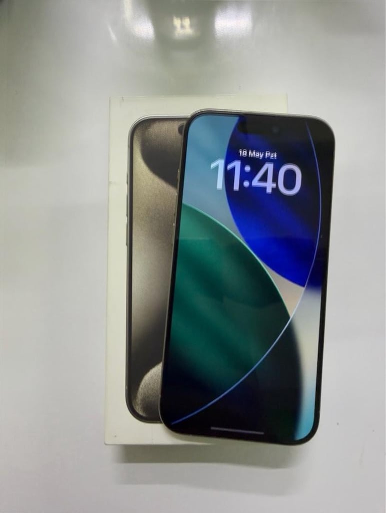IPHONE 15 PRO 128GB 10/10 HATASİZ FULL ORJİNALL PİLL 100 - 2
