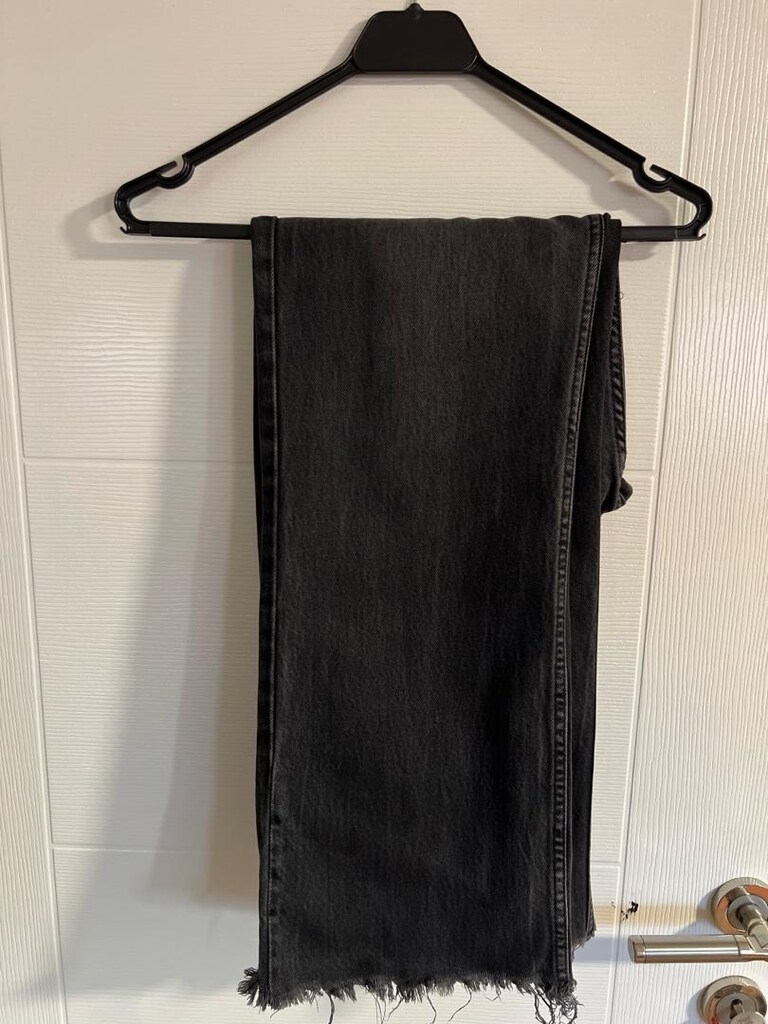 Zara trf high waist wide leg jeans - 5