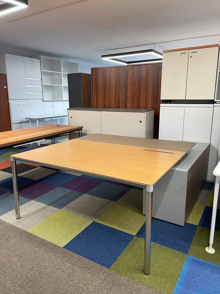 KLAS OFİS ÜSKÜDAR 160x160 cm KOLEKSİYON İKİLİ ÇALIŞMA GRUBU - 3