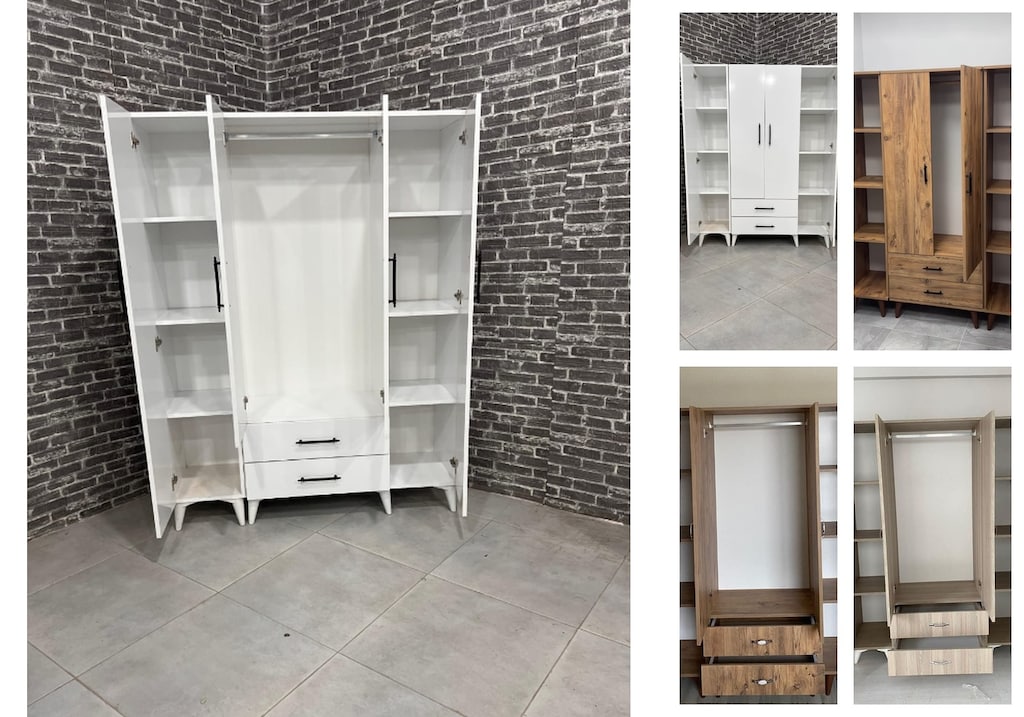 4 kapaklı elbise dolabı trkbzfsmes - 5