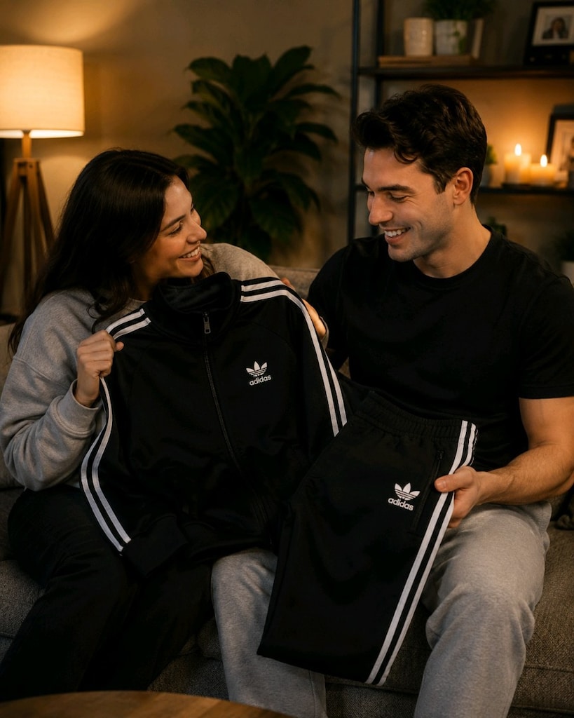 Adidas 3 Çizgili Klasik Eşofman Takımı - SIFIR / A Kalite - 2