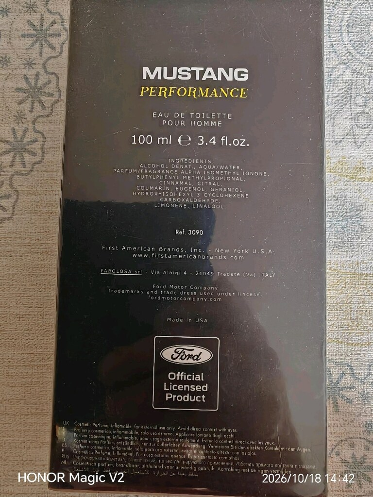 Ford Mustang Performance Parfüm - 4