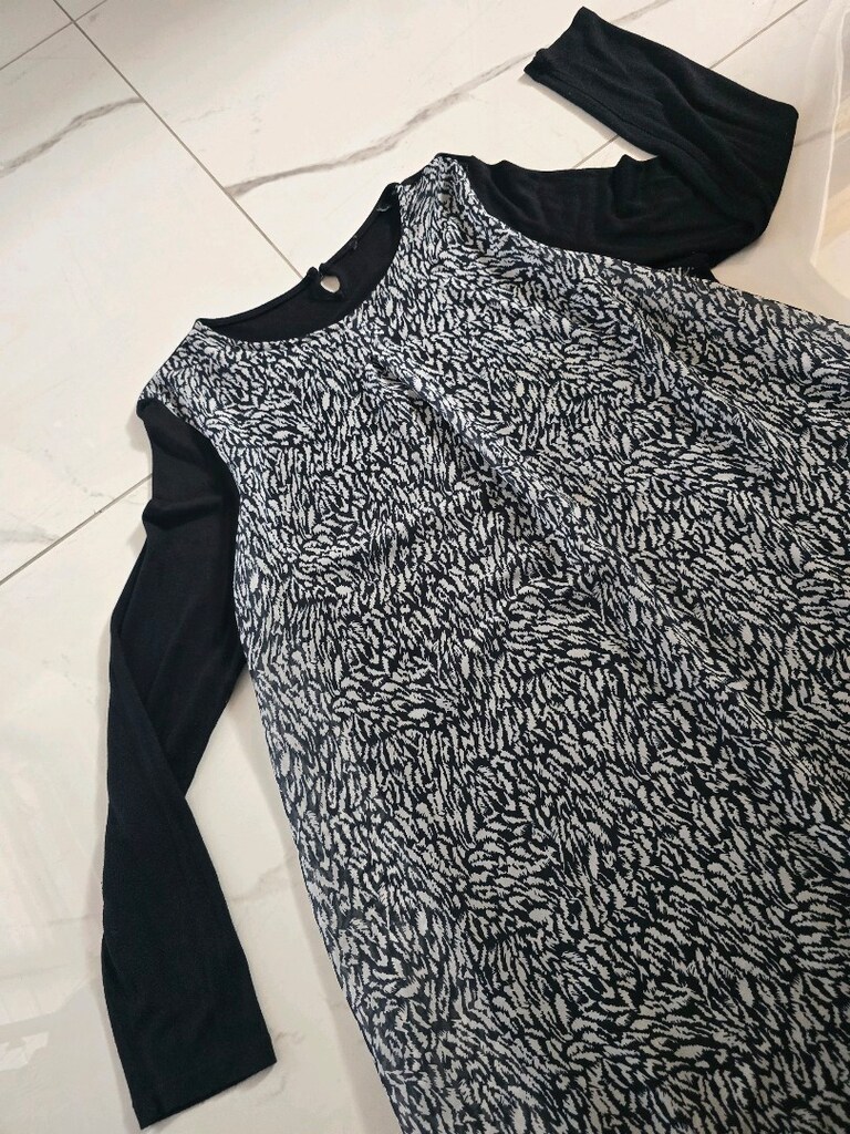 Desenli Elbise Tunik - 3