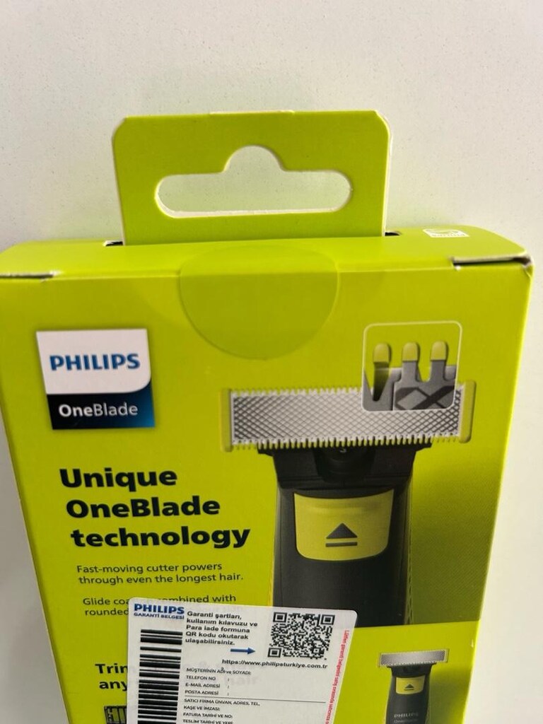 sıfır kapalı kutu oneblade traş makinası - 3