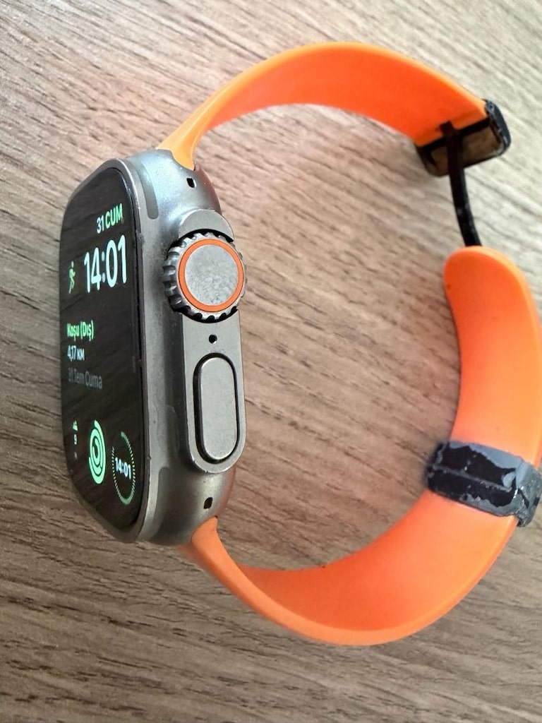Apple Watch Ultra 1 49mm Titanyum | Hatasız • Kutulu • İlk sahibinden - 2