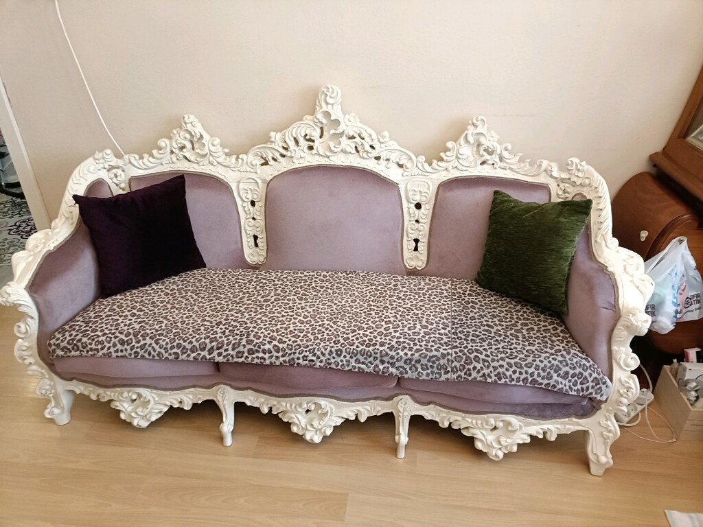 antika üçlü koltuk - 2