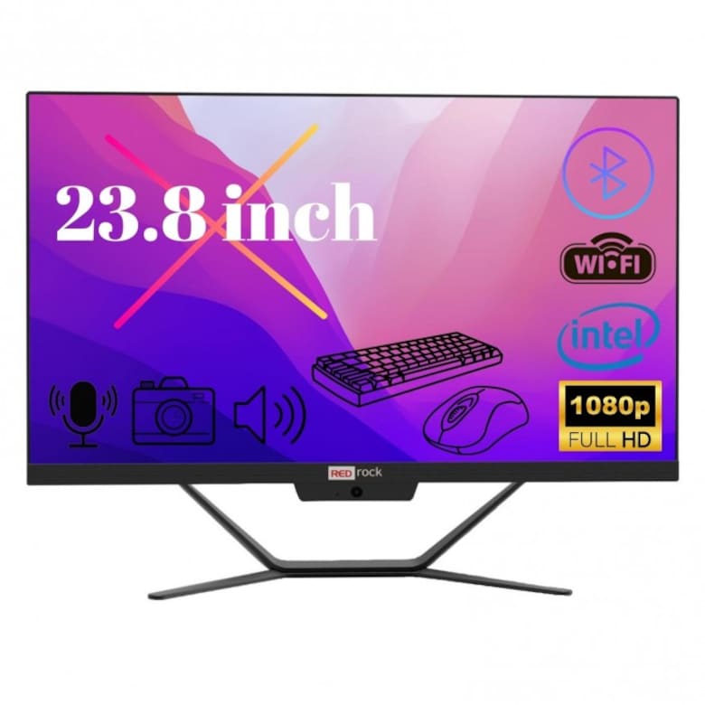 Redrock PREMIUM RR AIO BİLGİSAYAR i5 4570,16GB,512GB, 23.8 EKRN - 2
