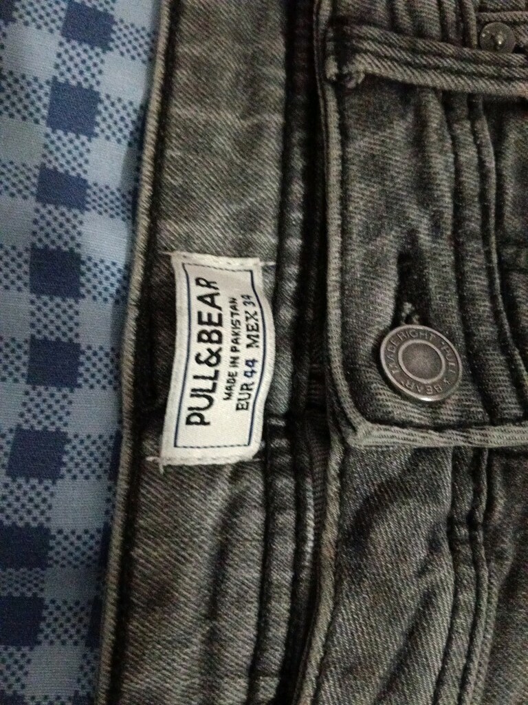 erkek kot pantolon pull bear - 3