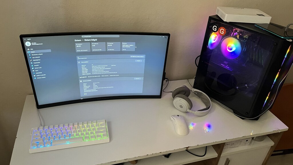 RX7600 8GB EKRAN KARTI R5 5600 İŞLEMCİ CANAVAR - 2