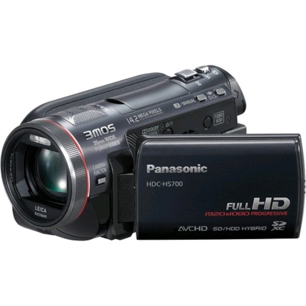 Panasonic HDC-HS700 14.2MP SD/240GB HDD Hybrid 35mm Wide Camcorder - 2