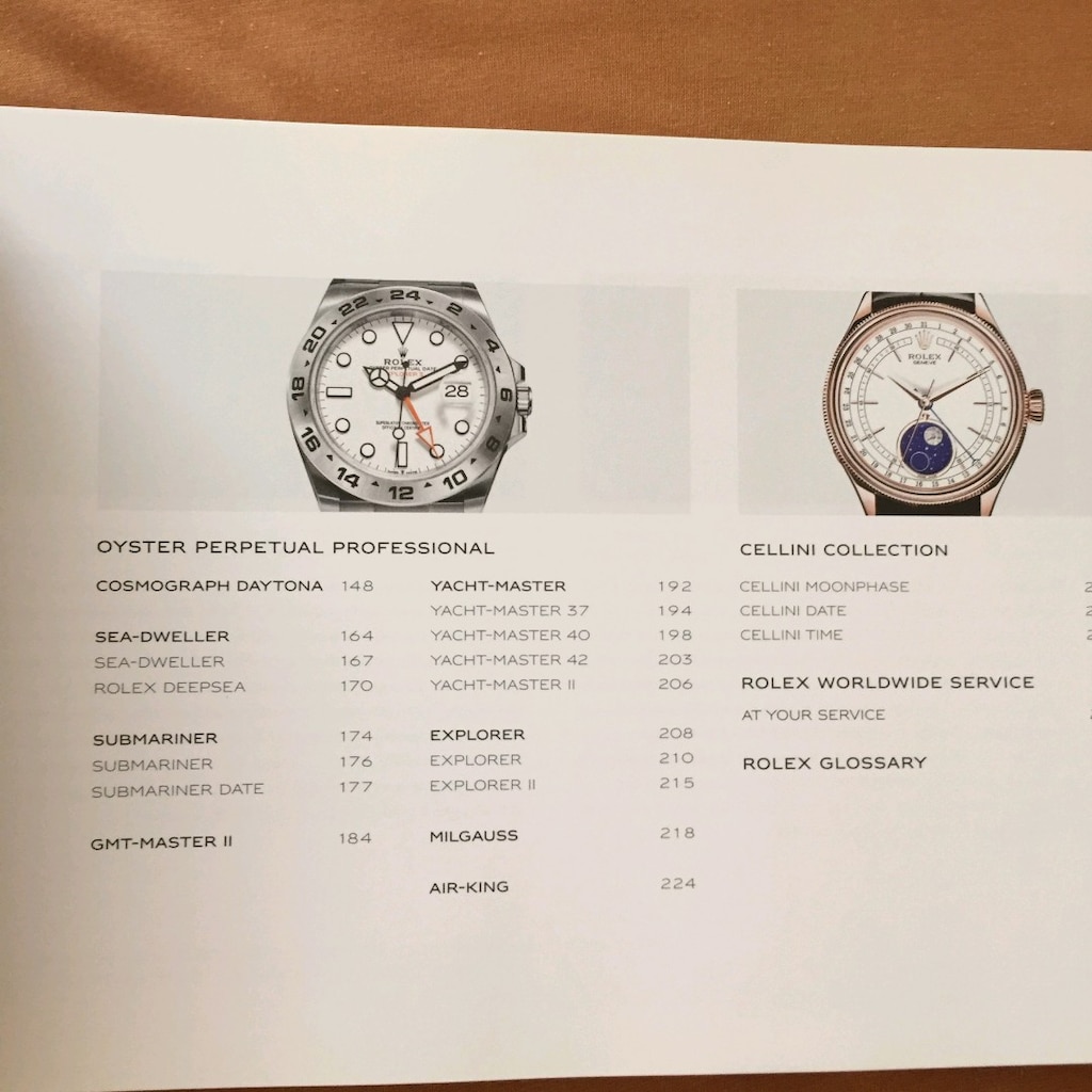 Orjinal Rolex Kitap 2021 - 2022 Rolex Katolog Kitap Saat Kitabı - 8