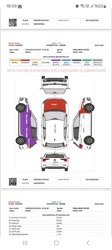 2014 Skoda Rapid 1.6 TDI Elegance DSG Cam Tavan - 14