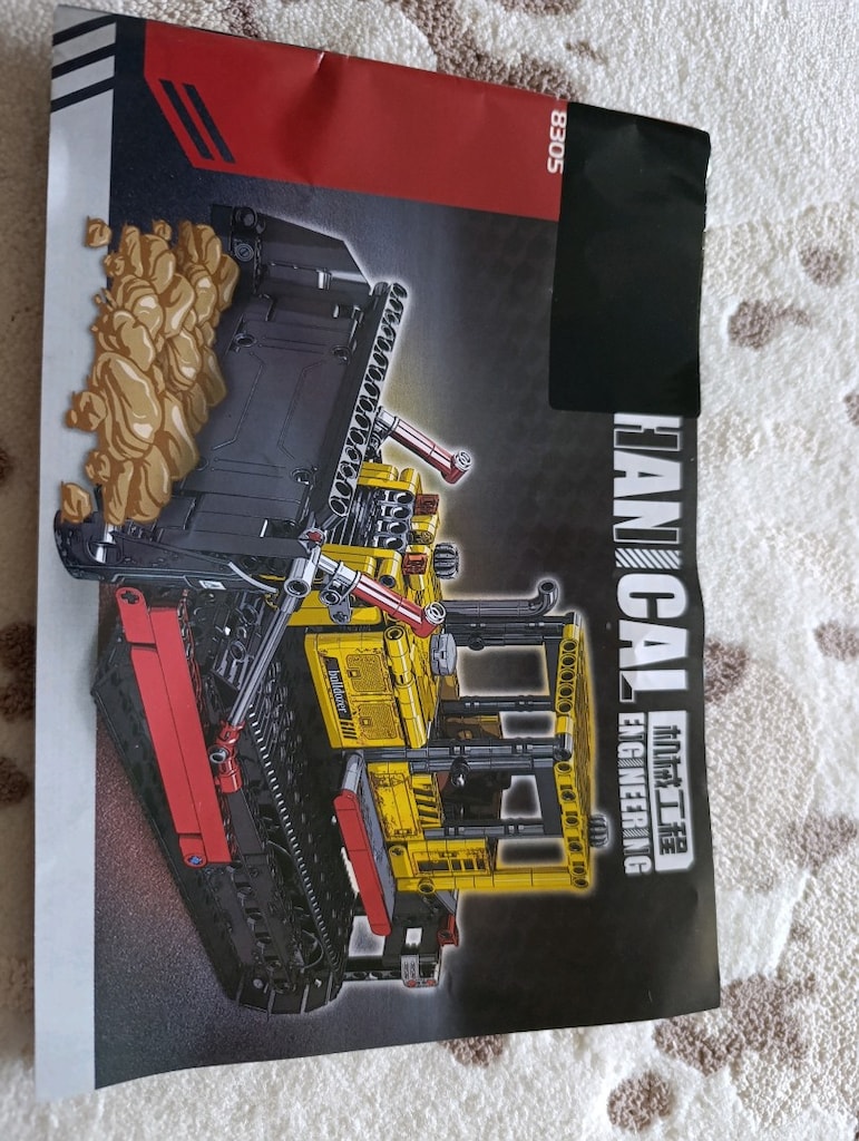 LEGO UYUMLU 32 CM BULDOZER - 3