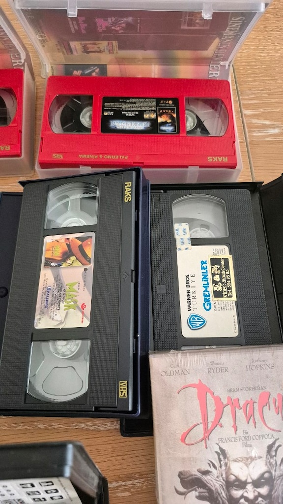 vhs kaset - 4
